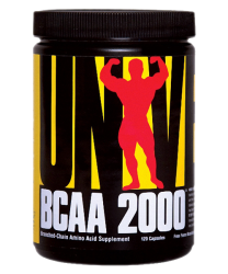 BCAA 2000 120 капсул Universal Nutrition