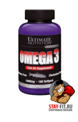 Omega 3 Softgels 180 капсул